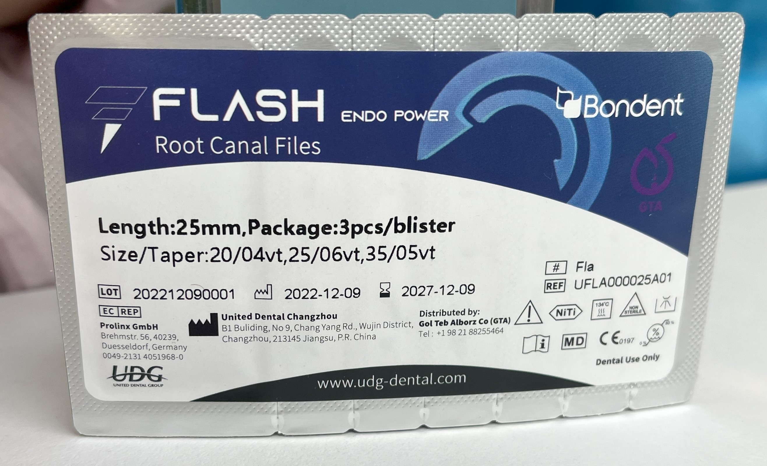 فایل روتاری فلش 3‌عددی (آسورت) M3 - Falsh Rotary File Assorted 25mm